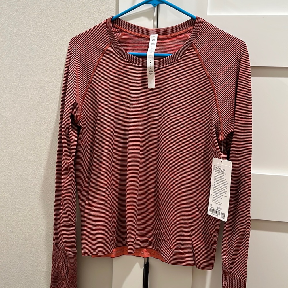 NWT lululemon swiftly tech long sleeve 2.0 race length